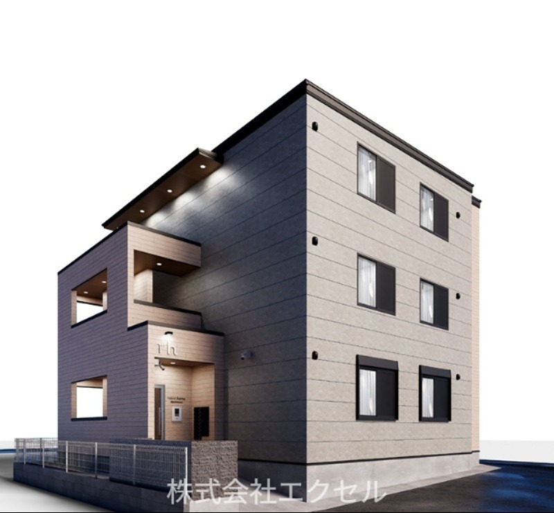 建物外観　西八王子駅まで徒歩7分の新築アパート♪