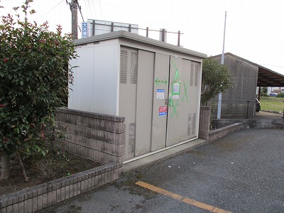 その他　入居者様専用ゴミ庫です。