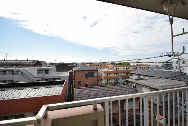 眺望　バルコニーからの景色です