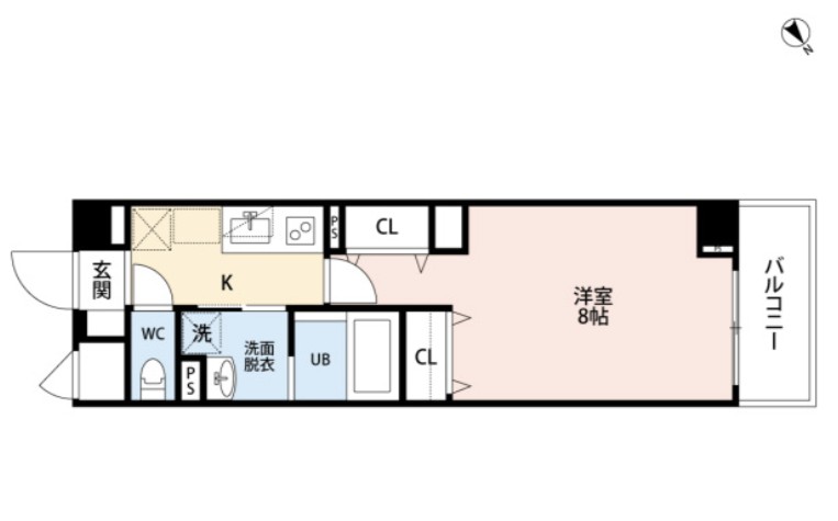 MIRAISM己斐本町の間取り写真