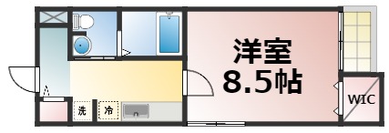 地下鉄中央線 深江橋駅 徒歩4分 5階建 築11年の間取り写真