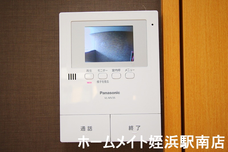 セキュリティ　★来客時も安心のモニターホン★参考写真