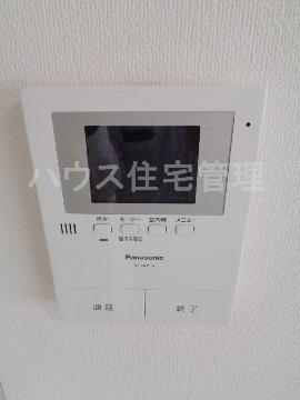 セキュリティ　カメラ付インターホン（イメージ）