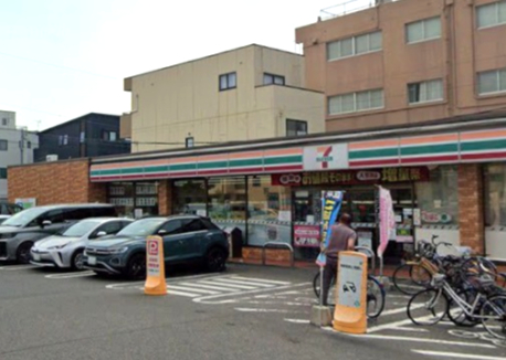 コンビニ　セブンイレブン 名古屋今池南店（コンビニ）まで750m