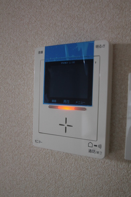 セキュリティ　モニタ付インターホン！