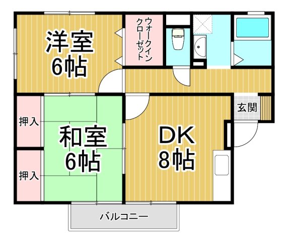 アメニティ宝塚の間取り写真