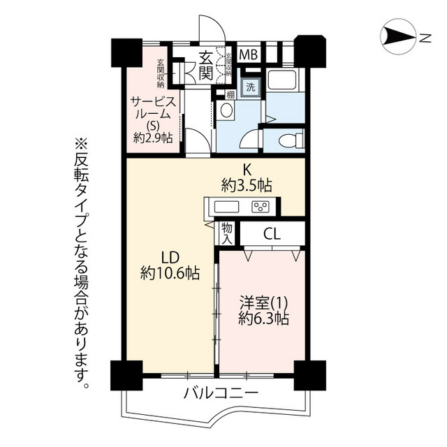 UR豊洲四丁目の間取り写真