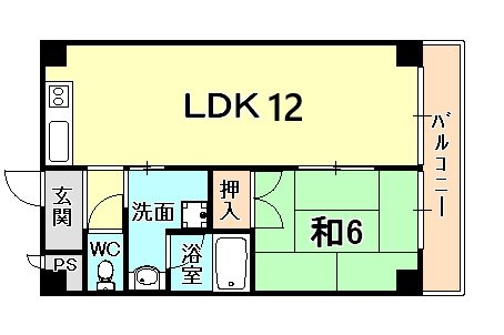 グランヴィア北夙川の間取り写真