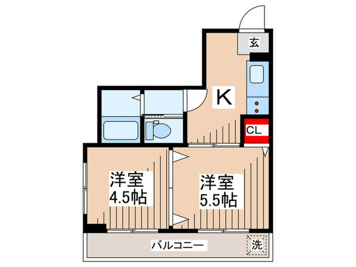 板橋myコーポの間取り写真