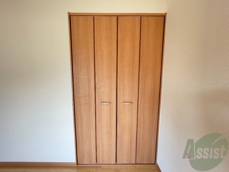 収納　ここに収納があります。収納があると部屋が広く使えます。