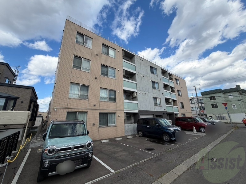 建物外観　札幌市東区北十四条東「サンフラワー」