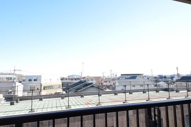 眺望　☆バルコニーからの景色(写真は３階)☆
