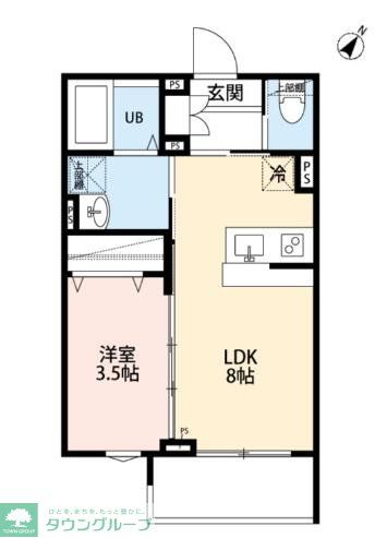 robot home 航空公園の間取り写真