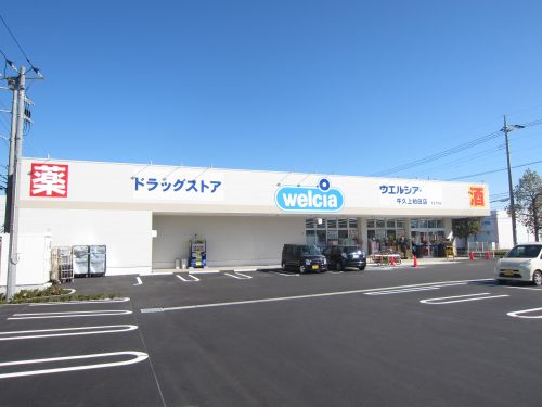 ドラックストア　ウエルシア牛久上柏田店（ドラッグストア）まで352m