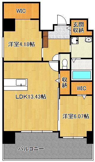 LEGEND okadaの間取り写真