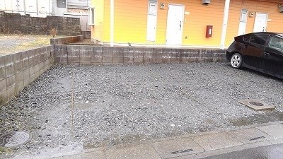 駐車場　敷地内の駐輪場
