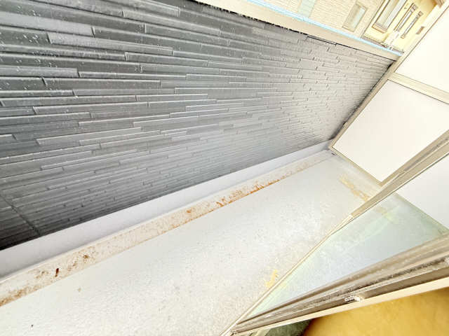 バルコニー　工事中