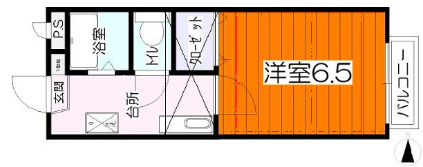 ピアコート柏木Ｂの間取り