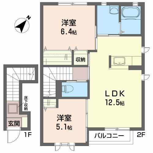 シャーメゾン杜の丘の間取り