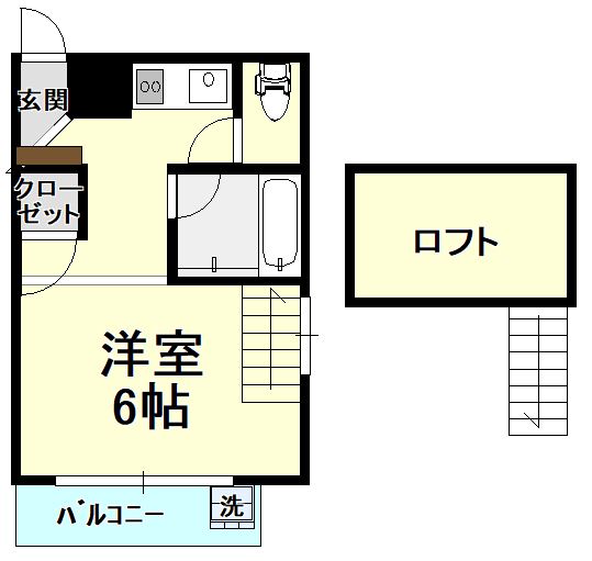 ソフィー21長浜の間取り