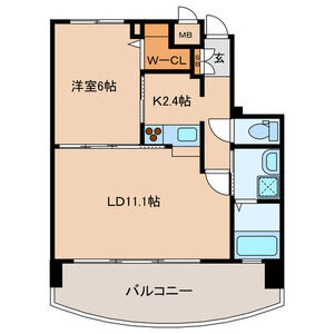 サンシャイン プリンセス 北九州の間取り