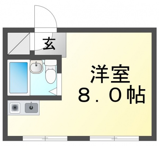 U-houseの間取り