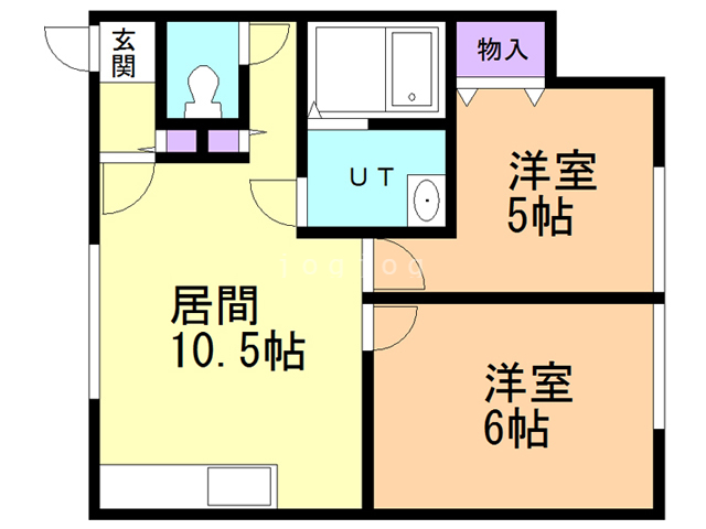 コーポ８２の間取り