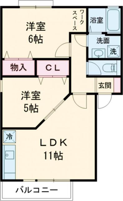 ファミール狛江の間取り