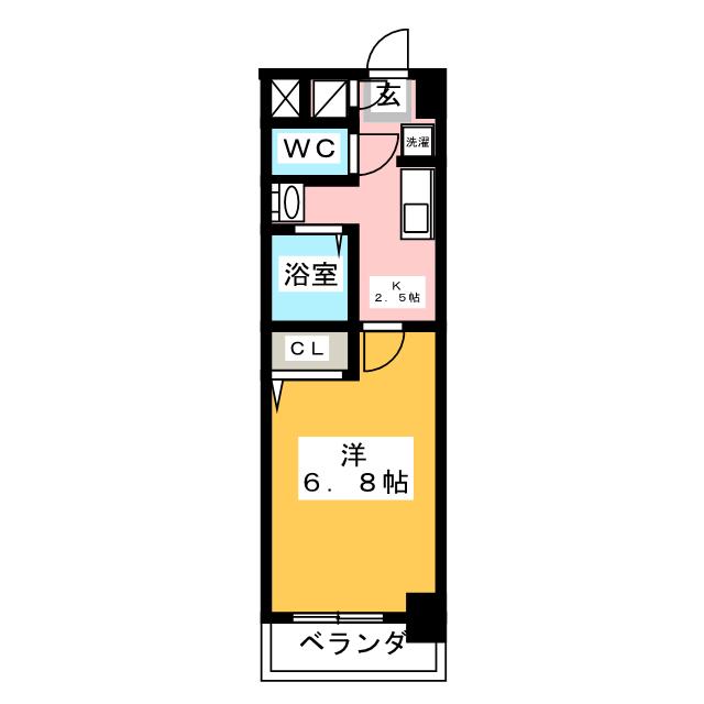 アヴェニール岩塚の間取り