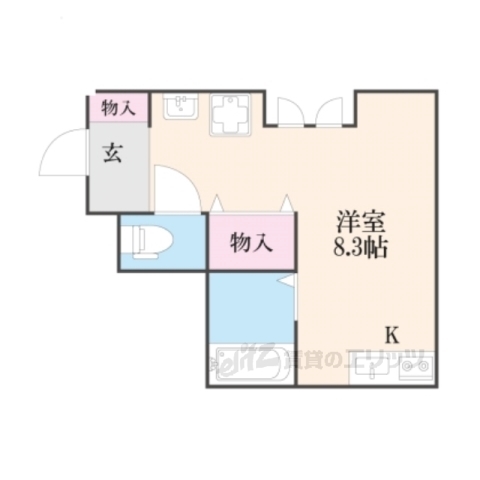 グランマーレ御所西の間取り