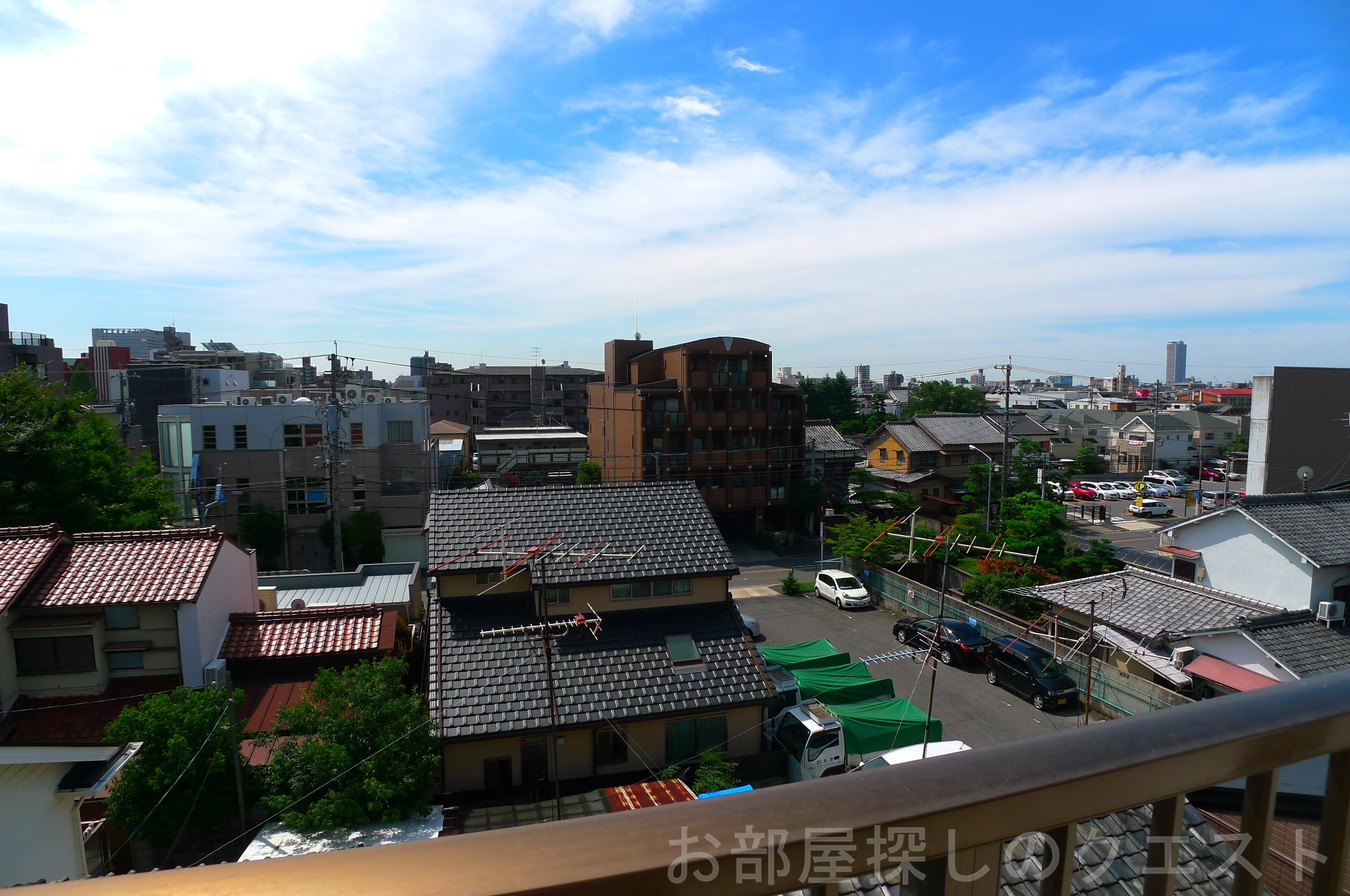 【名古屋市昭和区天神町のマンションの眺望】