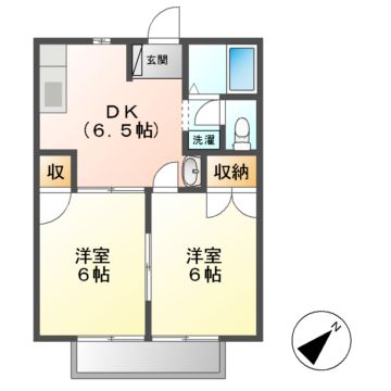 メゾンエスポワールの間取り