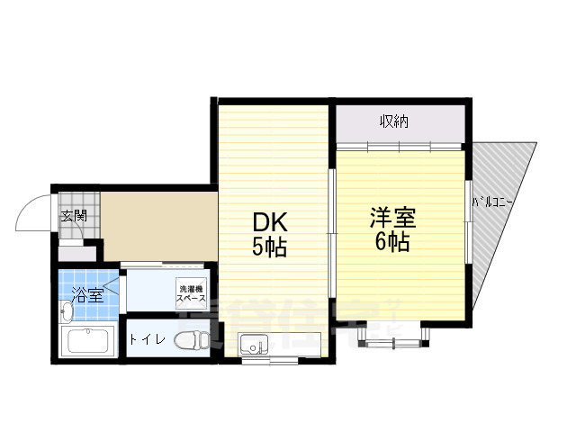 東洋ハイツの間取り