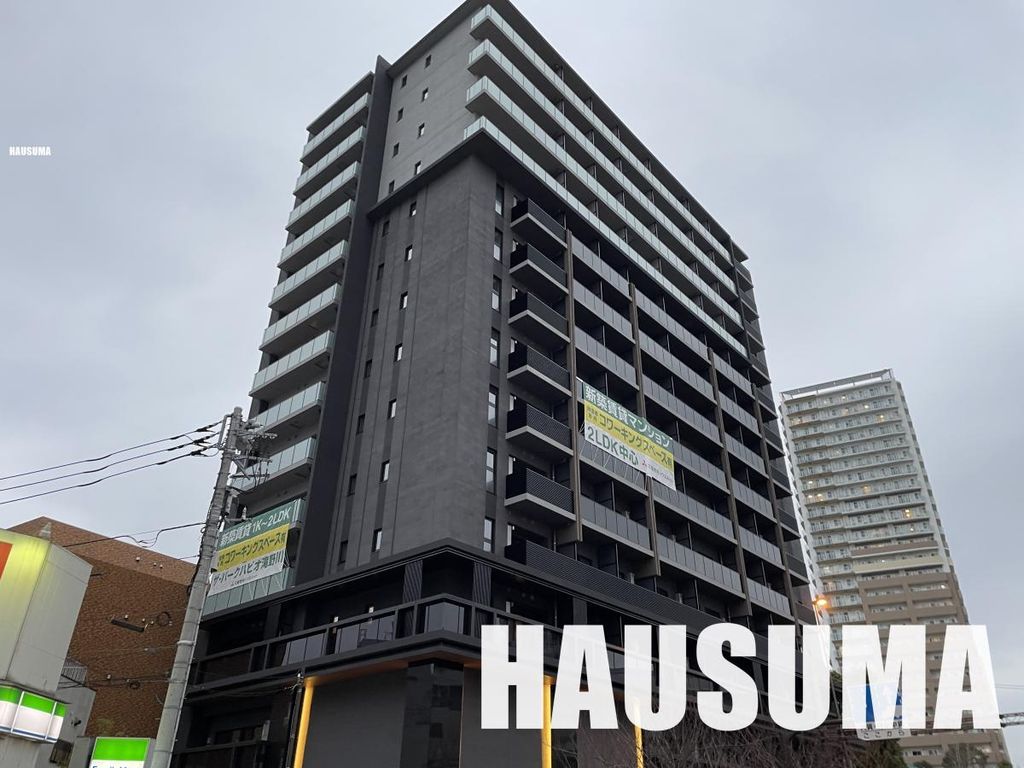 【北区滝野川のマンションの建物外観】