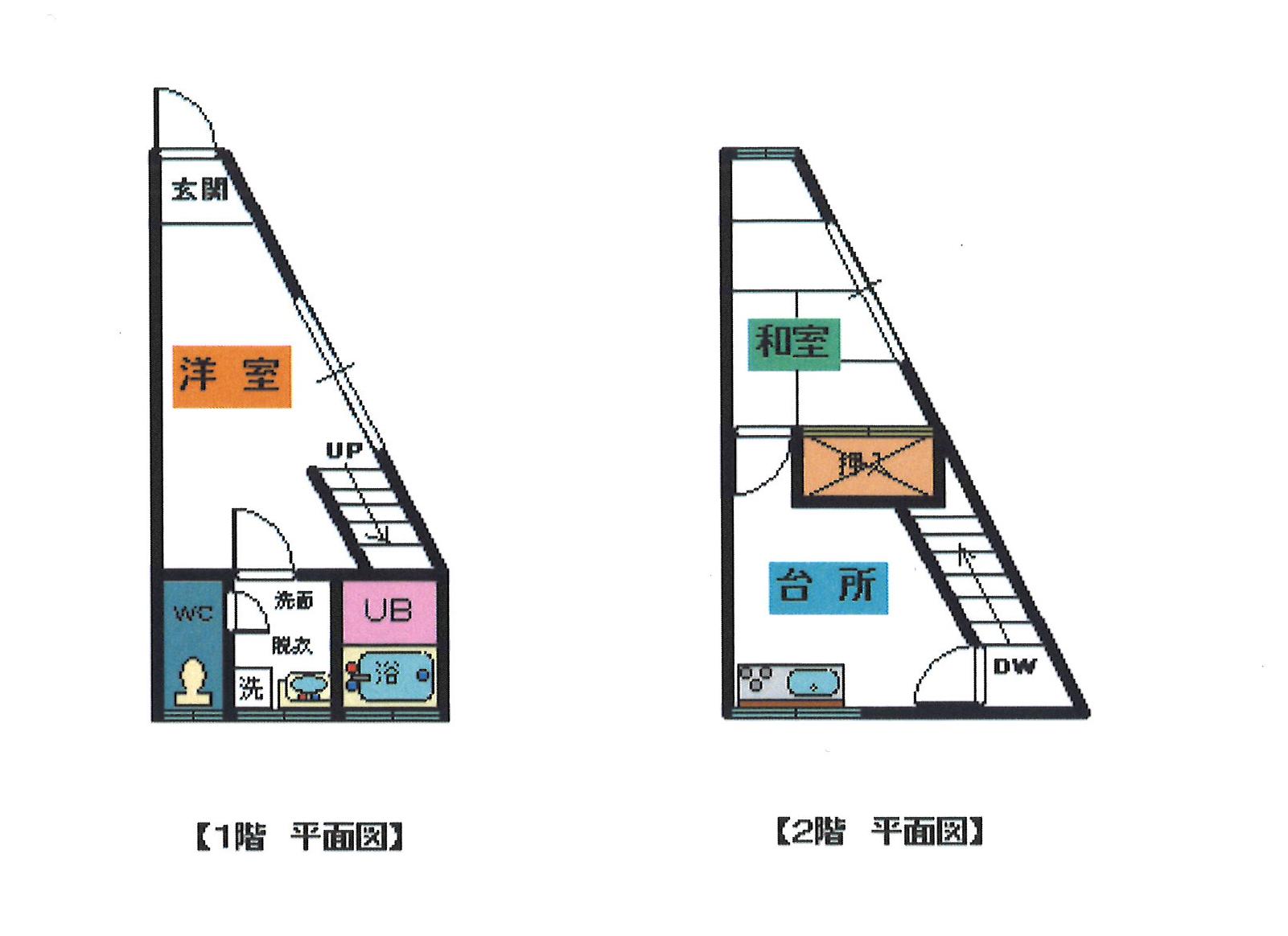 住吉町ハイツの間取り