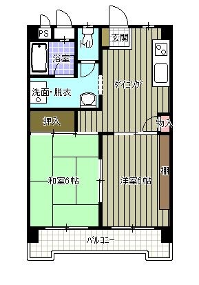 エルム郡山の間取り