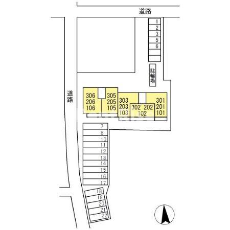 【一宮市大和町苅安賀のアパートのその他】