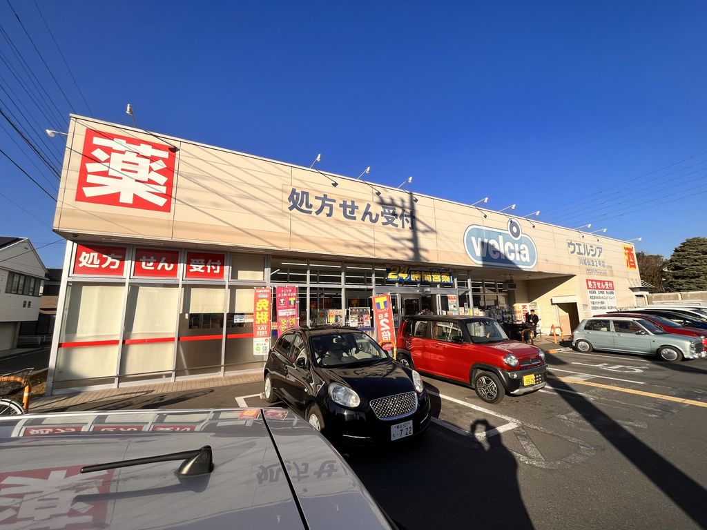 ドラックストア　ウエルシア川越仙波2号店（ドラッグストア）まで390m
