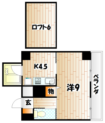 フィットライフ馬借の間取り