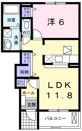 【ベル池ノ下の間取り】