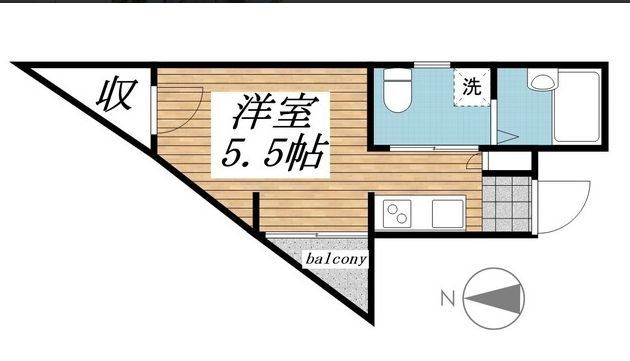 クラウンズコート羽沢の間取り