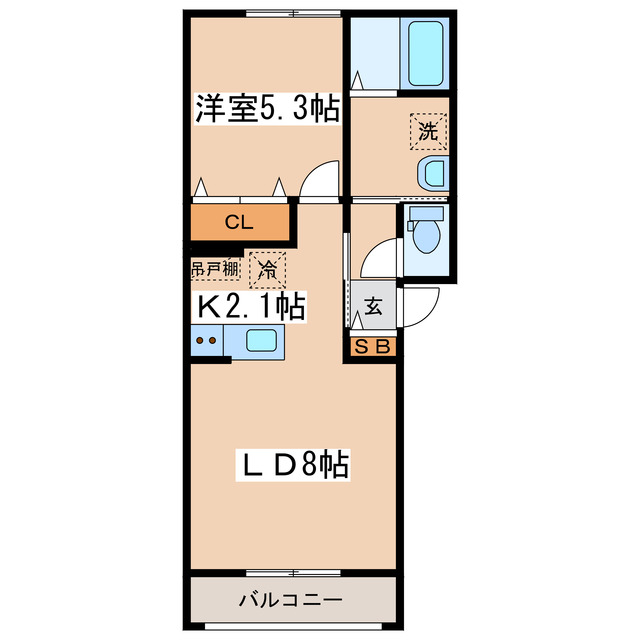 ソプラの間取り