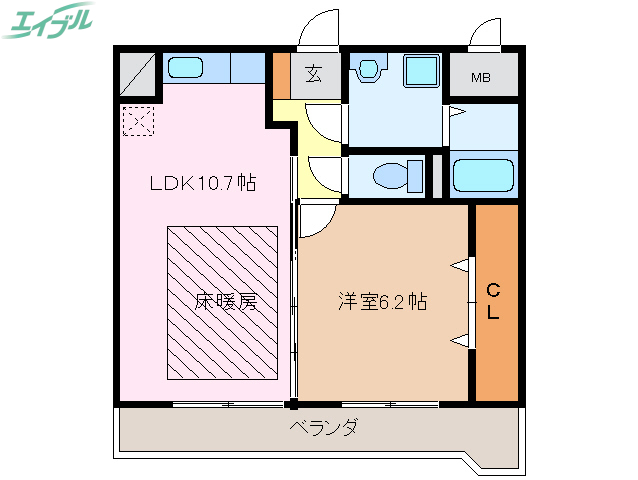 ウィルホンションの間取り