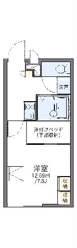 レオパレス槙IIの間取り