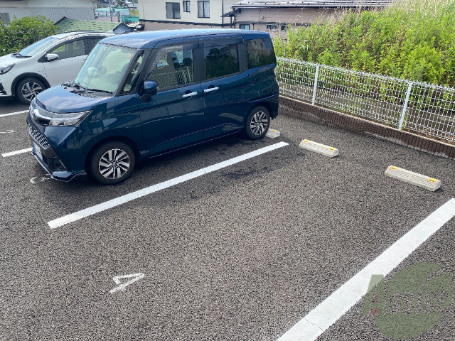 【多賀城市下馬のアパートの駐車場】