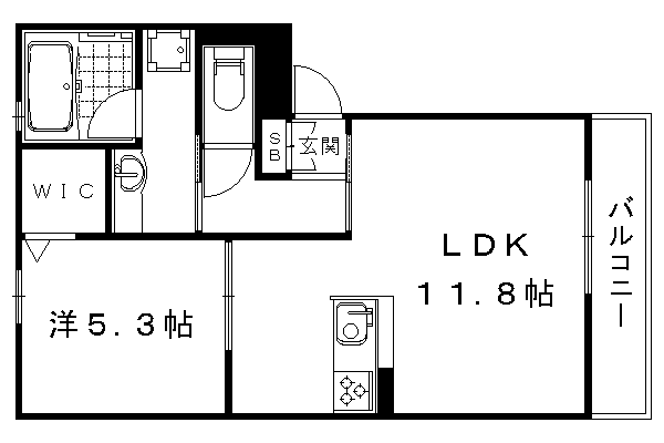 メゾン・ヴェールの間取り