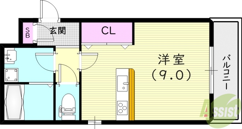 ヒカリロードの間取り