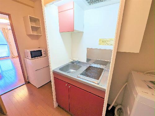 キッチン　設備・仕様は号室により異なる為、現況を優先致します。