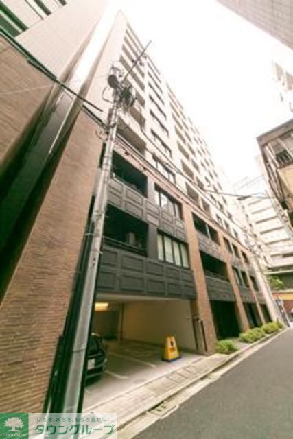 【中央区銀座のマンションの建物外観】