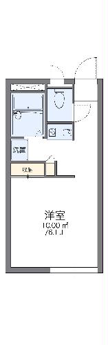 レオパレス明日香の間取り